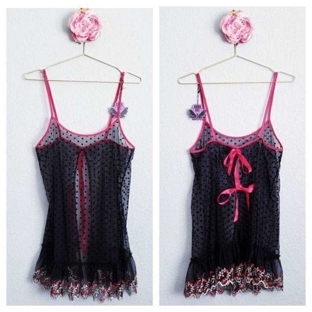 Anna‎ Sui X Victorias Secret Embroidered Babydoll